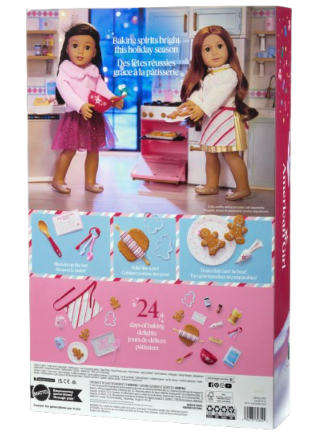 American Girl Baking Spirits Bright 2025 Advent Calendar New with Box