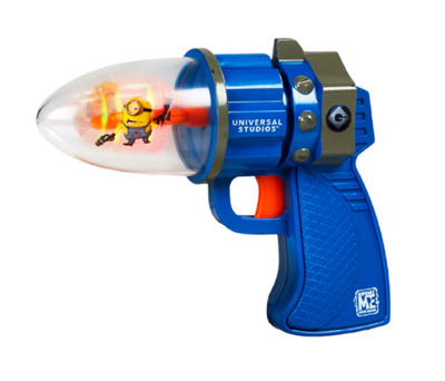 Universal Studios Despicable Me Minion Light Up Nano Gun Sound Toy New With Box