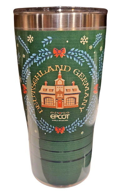Disney Parks WDW Epcot Germany Mickey Minnie Deutschland Tumbler New with Tag