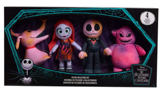 Disney Nightmare Before Christmas Jack Zero Sally Oogie Boogie 8in Plush Set New