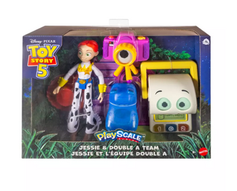 Disney Parks Jessie and Double A Team Action Figure Set Toy Story 5 New With Tag
