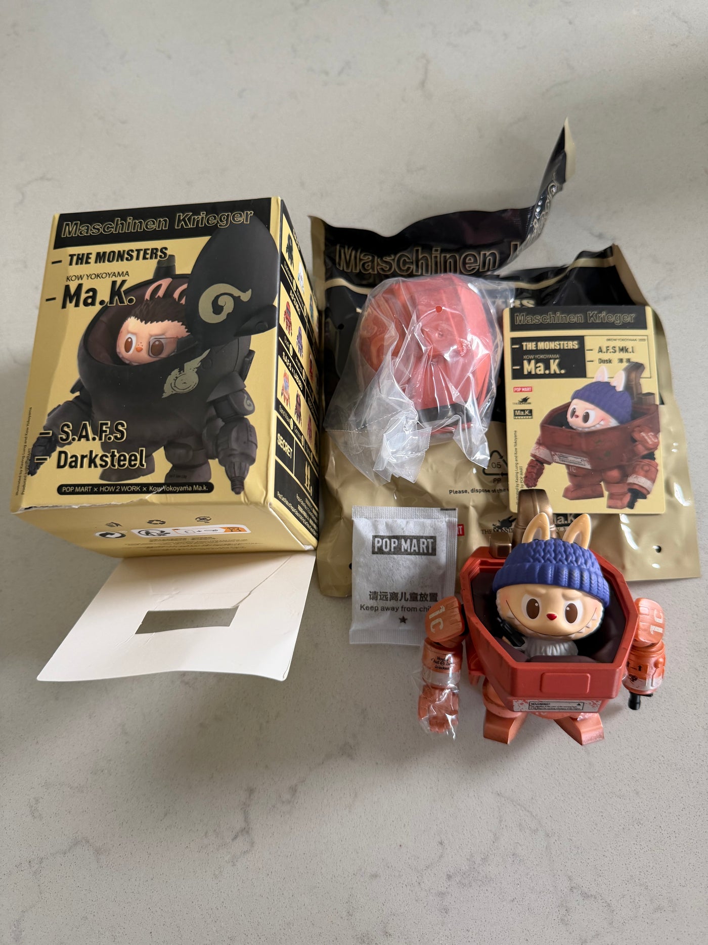 Pop Mart Labubu The Monsters x Kow Yokoyama Ma.k Dusk New with Box USA SELLER