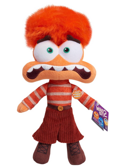 Disney Inside Out 2 Pixar Talk It Out Small Plush Anxiety Toy New with Tag