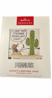Hallmark Keepsake 2025 Peanuts Snoopy's Brother Spike Limited Christmas Ornament