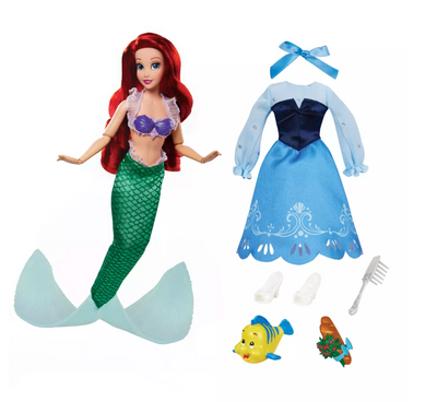 Disney Story Doll with Accessories and Activity The Little Mermaid Ariel New Box