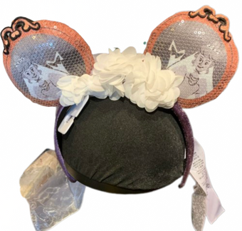 Disney Parks The Haunted Mansion Bride Ear Headband New With Tag