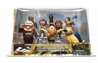 Disney Parks Up Deluxe Figure Play Set New With Box