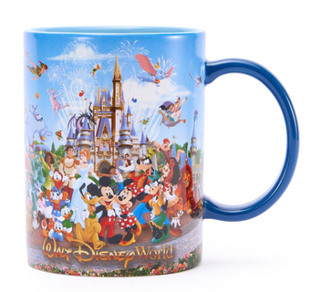 Disney Parks Walt Disney World Storybook Coffee Mug New with Tag