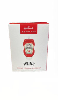 Hallmark 2024 Keepsake Heinz Tomato Ketchup Christmas Ornament New with Box