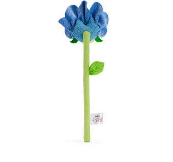 Disney Parks Bendable Blue Pansy Flower Alice in Wonderland Plush New with Tag