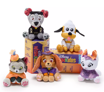 Disney Parks Wishables Shimmer Halloween Mystery Plush One Random New With Tag