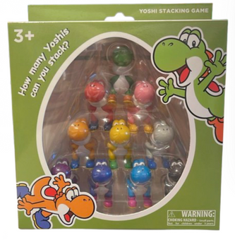 Universal Studios Super Nintendo World Yoshi Stacking Game Toy New With Tag