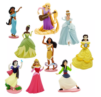 Disney Parks Disney Princess 9-Piece Deluxe Figure Playset New With Tag