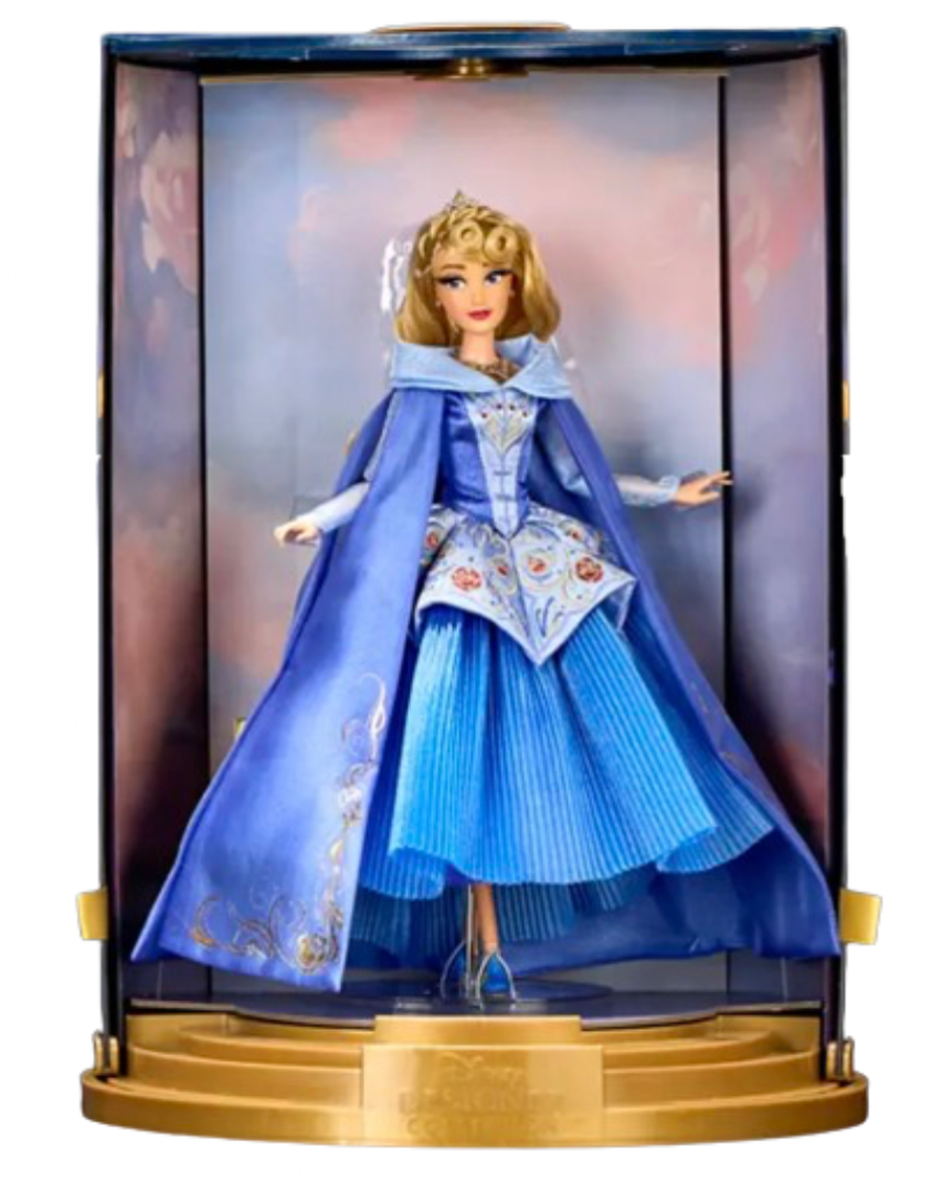 blue dress for baby girl Princess Aurora Blue Tulle Overlayer Sleeping Beauty Cosplay Costume Without Boning / Combination Lace Tie main image 0