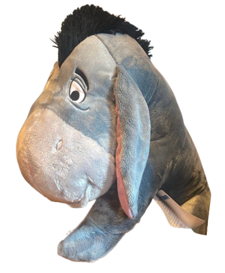 Disney Parks Winnie the Pooh Eeyoree 18" Large Plush Toy New With Tag