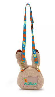 Disney Parks Judy Hopps Plush Crossbody Bag – Zootopia New With Tag