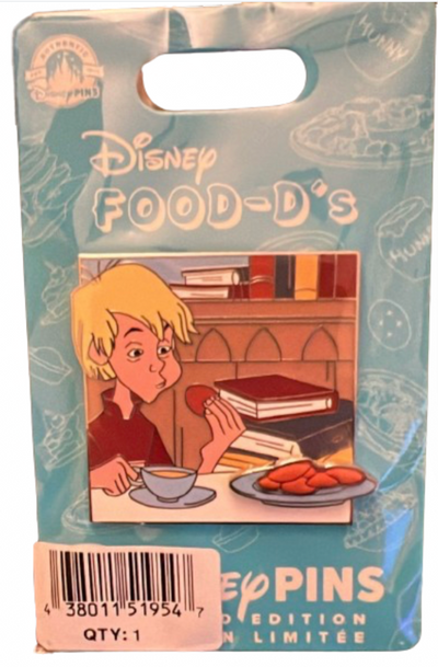 Disney Parks Sword in the Stone - Eating Cookies Pin New with Card