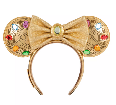 Disney Parks Marvel Infinity Stones Gauntlet Thanos Loungefly Ears Headband New
