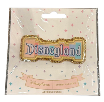 Disney Parks Stoney Clover Lane Adhesive Patch Disneyland Logo New With Tag