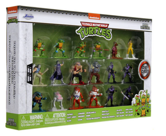 Teenage Mutant Ninja Turtles Nano Metalfigs Mini-Figures 18-Pack New With Box