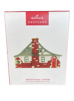 Hallmark 2023 Keepsake Nostalgic Houses and Shops Traditional Tudor Ornament New