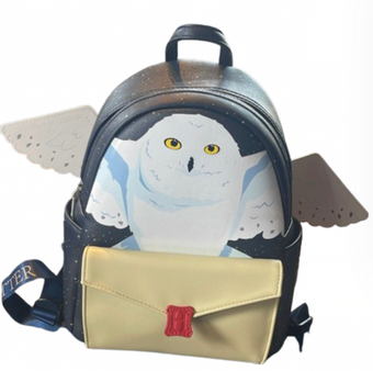 Universal Studios Harry Potter Waiting for My Letter Hedwig Backpack New W Tag