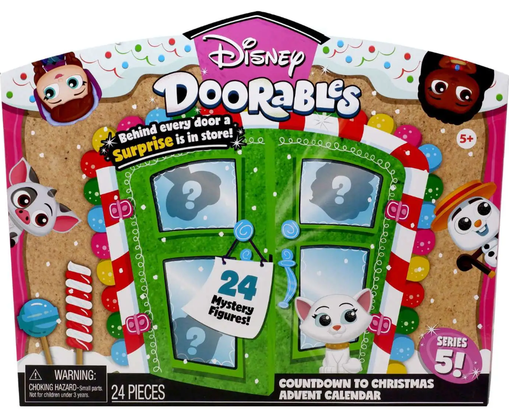 Disney Series 5 Doorables Countdown to Christmas Advent Calendar New with Box