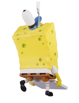 Hallmark Nickelodeon SpongeBob SquarePants Pizza Delivery Christmas Ornament New