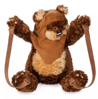 Disney Parks Star Wars Wicket Plush Backpack Toy New With Tag