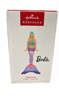 Hallmark 2024 Keepsake Barbie Mermaid with Light Christmas Ornament New w Box