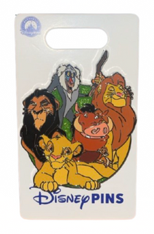 Disney Parks The Lion King Cluster Pin New with Card