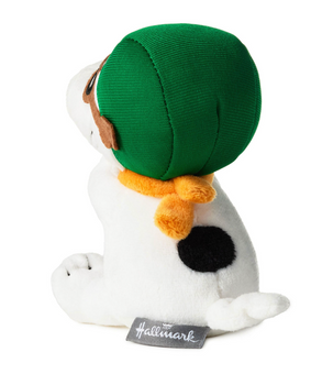 Hallmark Peanuts Snoopy as the Flying Ace Zip-Along Plush Toy New With Tag