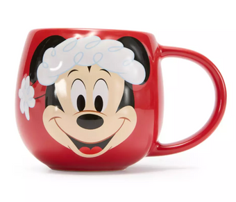Disney Parks Santa Mickey Mouse The Merriest Place on Earth Coffee Mug New W Tag