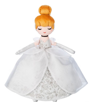 Disney Parks Cinderella Princess 75th Anniversary Plush Toy New With Tag