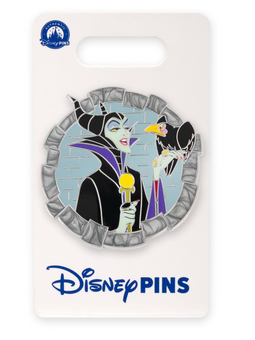 Disney Parks Maleficent and Raven Villains Sleeping Beauty Pin New With Card