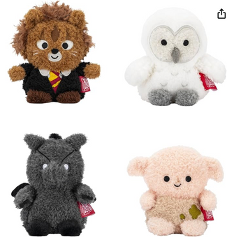 BumBumz 4.5-in Warner Brothers Harry Potter Bumz Plush 4pcs Collectible Toy New