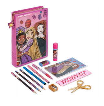 Disney Princess Zip-Up Stationery Kit New with Tag