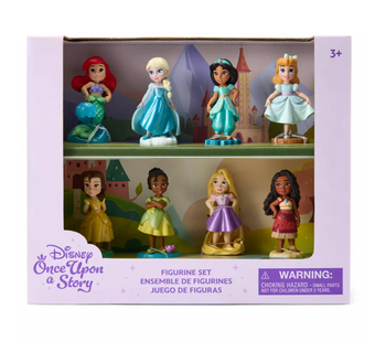 Disney Parks Once Upon a Story Figure Set Toy Princesses New with Tag