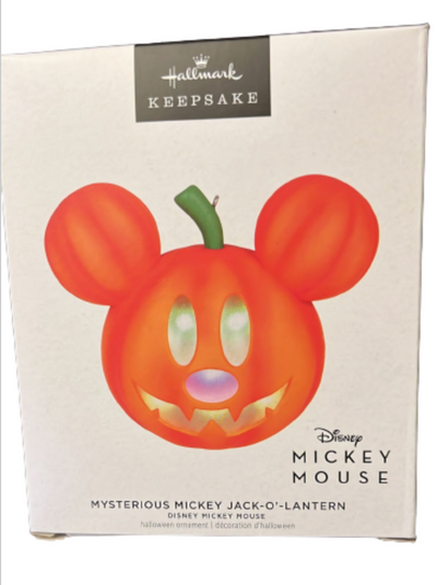 Hallmark 2023 Keepsake Mysterious Mickey Jack-O'-Lantern Christmas Ornament New