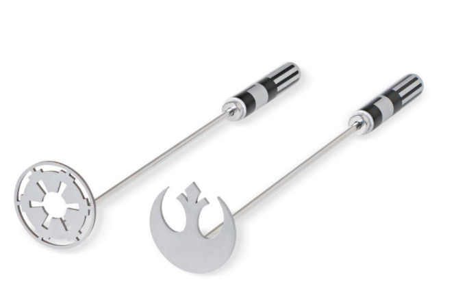 Hallmark Star Wars Lightsaber Grill Branding Utensils, Set of 2 New With Tag