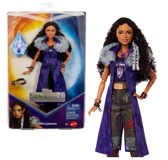 Disney Zombies 4: Dawn of the Vampires Willa Lykensen Doll Toy New With Tag