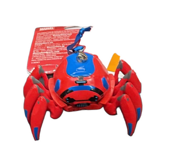 Disney Parks Marvel Spiderman Spider-Bot Light Up Christmas Ornament New w Tag