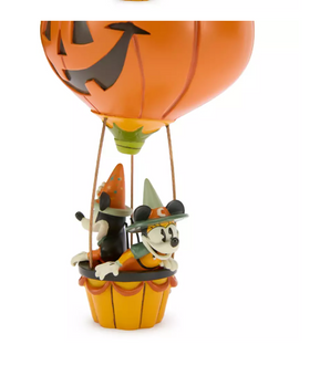Disney Parks Halloween Mickey Minnie Jack-o'-Lantern Balloon Christmas Ornament