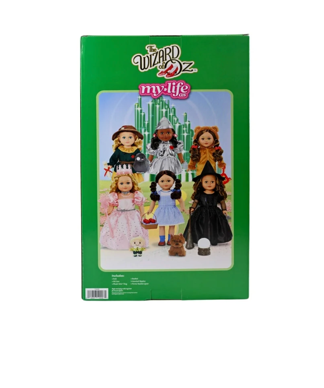 My Life As Wizard of Oz Dorothy 18inch Doll Brunette Hair Brown Eyes New w Box