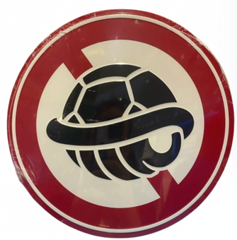 Universal Studios SUPER NINTENDO WORLD No Koopa Shells Tin Sign New With Tag