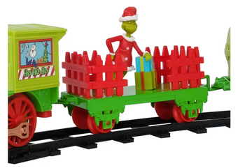 Dr. Seuss The Grinch Express 12‑Piece Holiday Train Set Toy New with Box