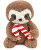 Hallmark Polar Sloth with Candy Cane Christmas Plush New with Tag