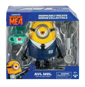 Universal Studios Despicable Me 4 Minions AVL Mel Collectible Figure New Box