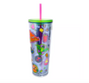 Disney Magic Kingdom Starbucks Travel Tumbler with Mystery Pins Blind Pack New