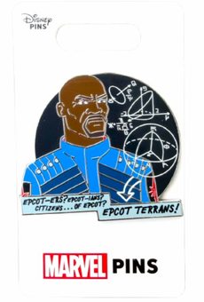 Disney Parks Guardians Of The Galaxy Epcot Terrans Pin Cosmic Rewind New
